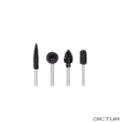 Jeu De Fraises à Râper Kutzall, Extreme, Extra Gros Grain, Ø Tige 3,2 Mm -Bois Et Outils 704282 01 P WE 8 Kutzall Raspelfr ser Set Extreme extragrob Schaft 3 2 mm WZ jpg