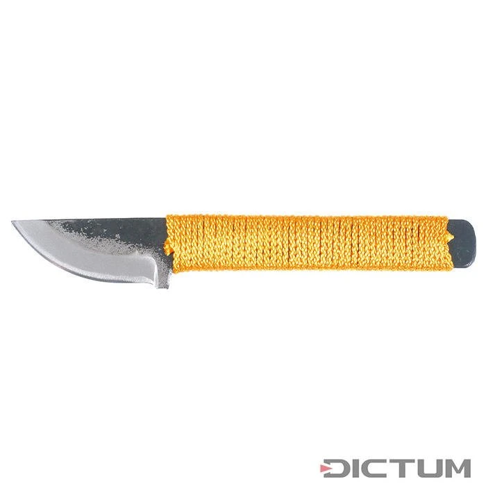 Couteau à Sculpter Avec Poignée Encordée, Lame Courbée