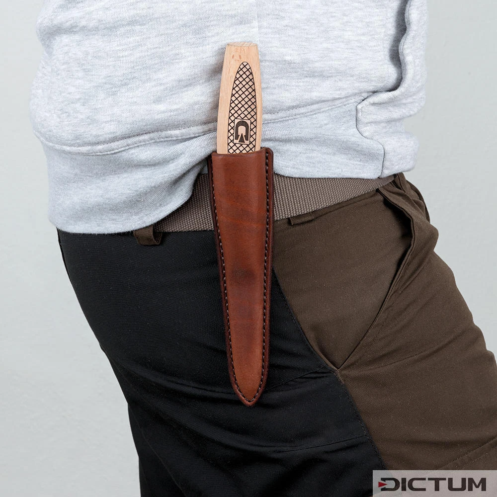 Étui En Cuir Pour Couteaux De Sculpture DICTUM – Image 3