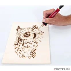 Set Complet D'appareil De Pyrogravure Burnmaster Eagle, Incl. 15 Pointes -Bois Et Outils 715300 04 A WE 8 Burnmaster Eagle Brandmalger t Set inkl 15 Brennschleifen WZ jpg