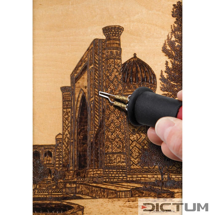 Set Complet D'appareil De Pyrogravure Burnmaster Eagle, Incl. 15 Pointes – Image 3