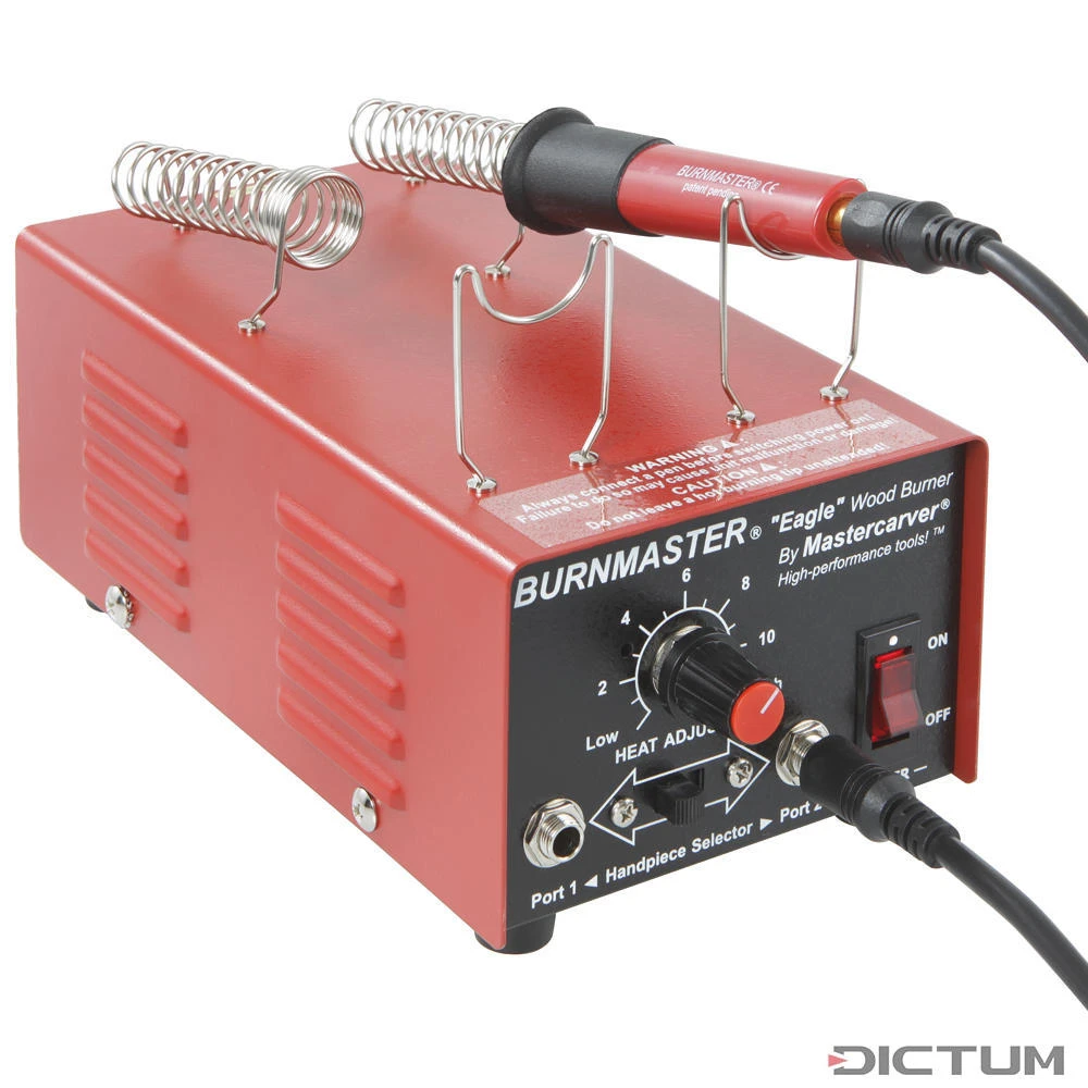 Set Complet D'appareil De Pyrogravure Burnmaster Eagle, Incl. 15 Pointes – Image 2