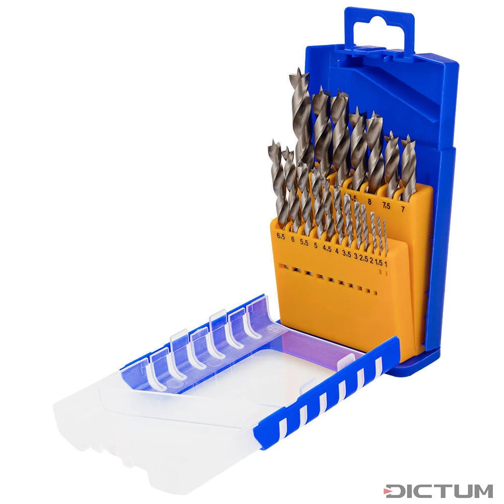 Jeu De Forets à Bois Hélicoïdaux Eco Fisch, 19 Pièces 2 Jeu De Forets à Bois Hélicoïdaux Eco Fisch, 19 Pièces – Image 2