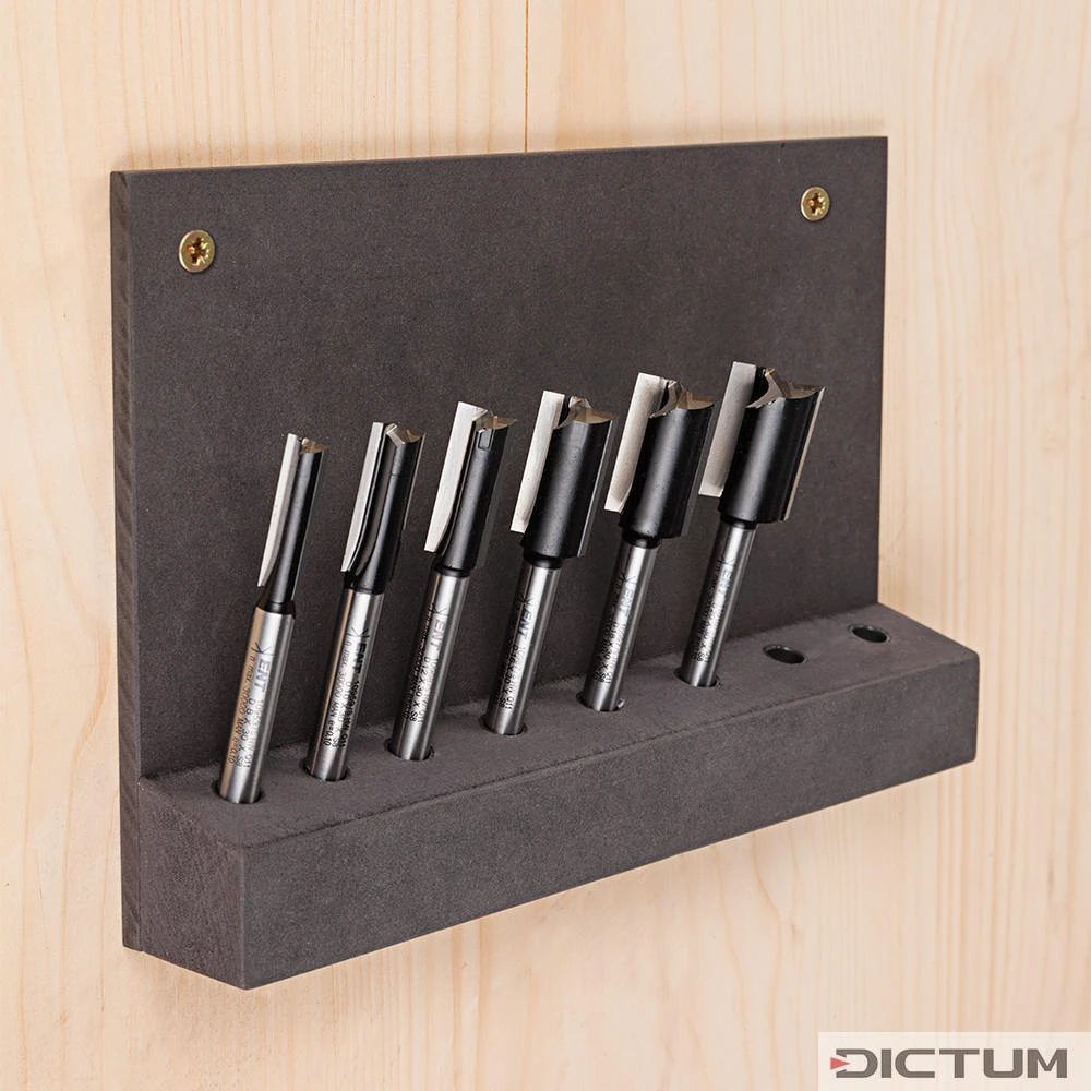 Fraise à Rainure DICTUM MD Extra-longue Avec Lame De Perçage, 6 Pièces – Image 5