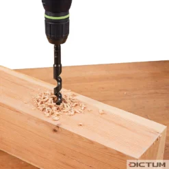 Jeu De Mèches De Tarière à Bois Fisch Elite Black, 5 Pièces, 235 Mm -Bois Et Outils 745027M 01 A WE 8 Fisch Schlangenbohrer Satz Elite Black 5 teilig WZ jpg